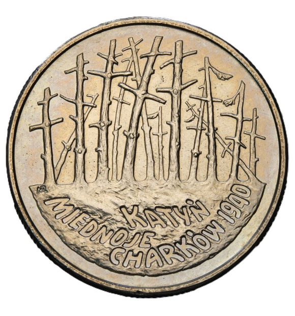 1995 - Polska - 2 zł - Katyń