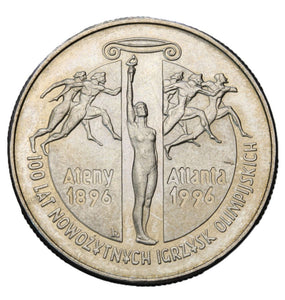 1995 - Polska - 2 zł - 100 Lat Nowożytnych Igrzysk Olimpijskich