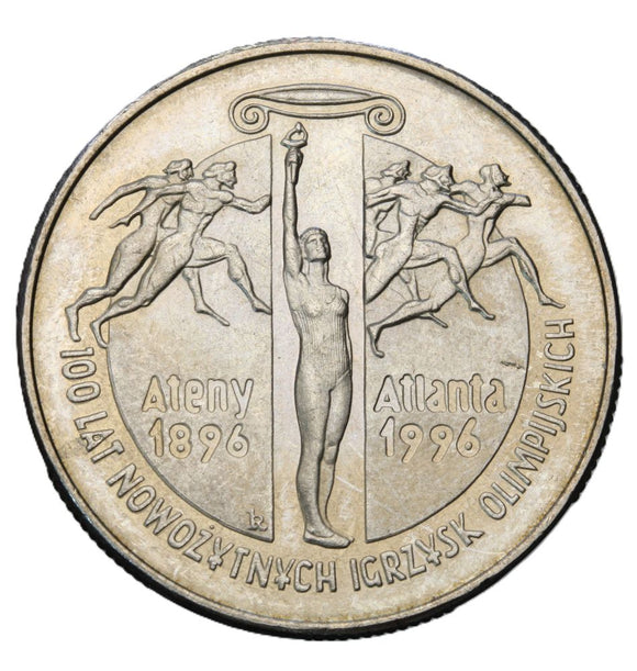 1995 - Polska - 2 zł - 100 Lat Nowożytnych Igrzysk Olimpijskich