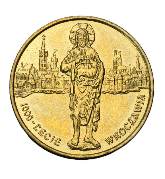 2000 - Polska - 2 zł - 1000-lecie Wrocławia