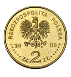 2000 - Polska - 2 zł - 1000-lecie Wrocławia