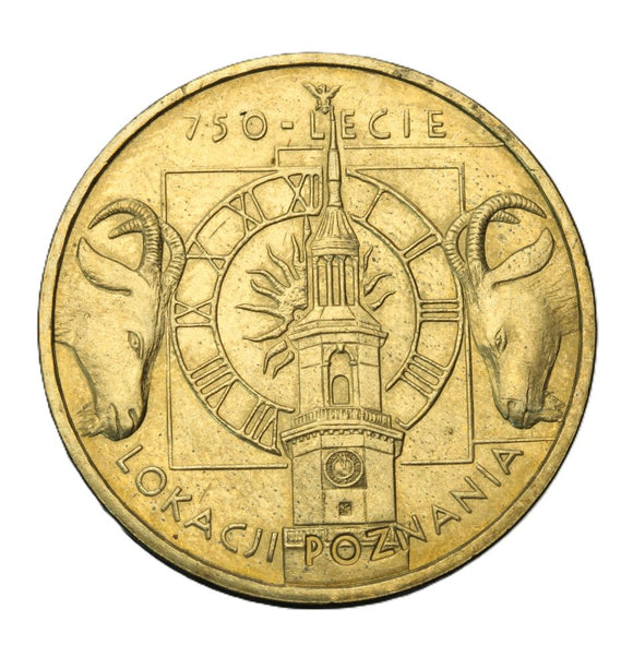 2003 - Polska - 2 zł - 750-lecie Lokacji Poznania