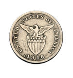 1916 - Filipiny - 5 Centavos