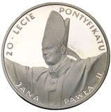 1998 - Polska - 10 zł - Jan Paweł II - 20-lecie Pontyfikatu