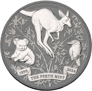 1 uncja - 2024 - Australia - 125. Rocznica Mennicy w Perth