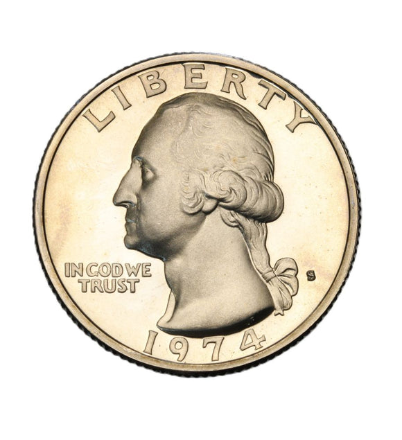 1974 - USA - 1/4 Dolara - Washington Quarter Dollar