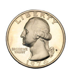 1974 - USA - 1/4 Dolara - Washington Quarter Dollar