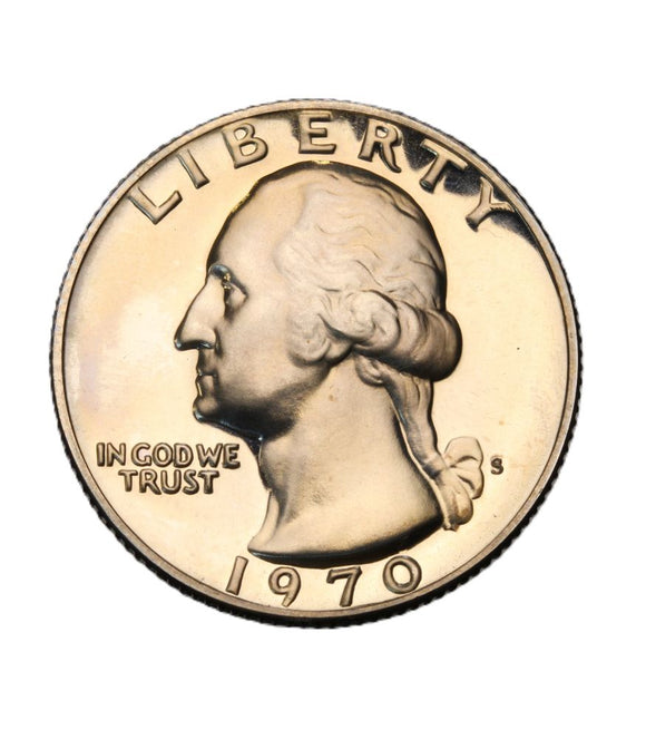1970 - USA - 1/4 Dolara - Washington Quarter Dollar