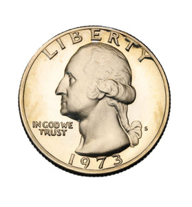 1973 - USA - 1/4 Dolara - Washington Quarter Dollar