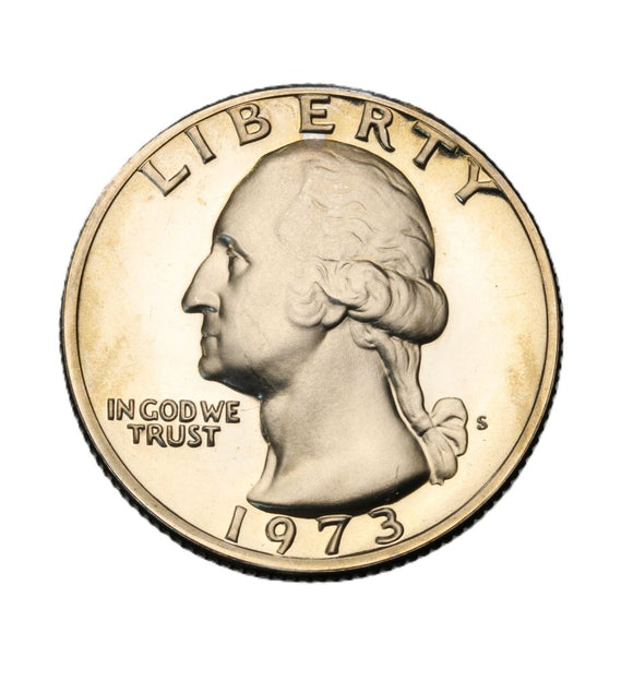 1973 - USA - 1/4 Dolara - Washington Quarter Dollar