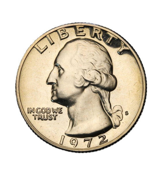 1972 - USA - 1/4 Dolara - Washington Quarter Dollar