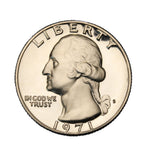 1971 - USA - 1/4 Dolara - Washington Quarter Dollar
