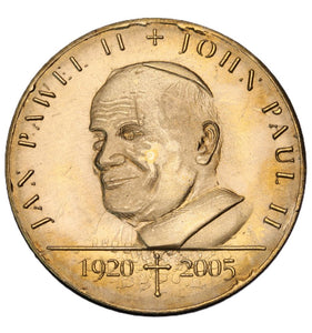 Medal - Jan Paweł II 1920-2005 - Katedra na Wawelu