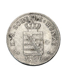 1856 - Niemcy - 2 Nowe Grosze/20 Fenigów