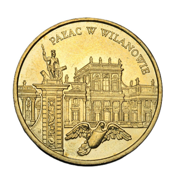 2000 - Polska - 2 zł - Pałac w Wilanowie