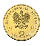 1998 - Polska - 2 zł - 100-lecie Odkrycia Polonu i Radu