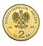 1999 - Polska - 2 zł - 500 Rocznica Urodzin Jana Łaskiego