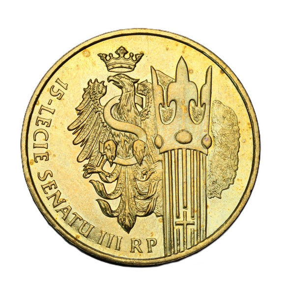 2004 - Polska - 2 zł - 15-lecie Senatu III RP
