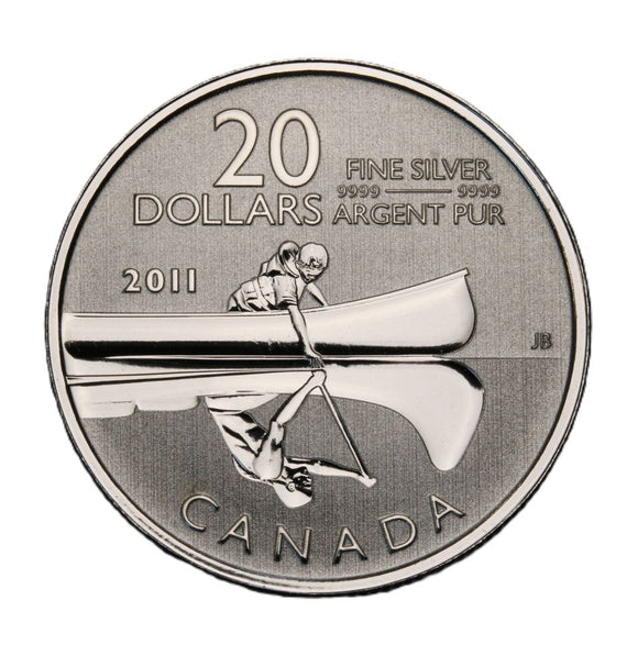2011 - Kanada - 20 Dolarów - Kajak
