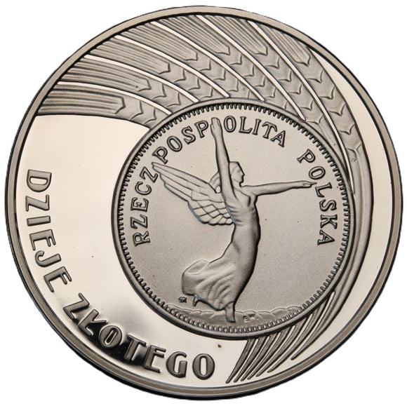 2007 - Polska - 10 zł - Dzieje Złotego - Nike