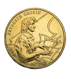 1999 - Polska - 2 zł - 150 Rocznica Śmierci Fryderyka Chopina