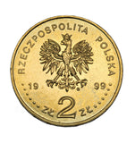 1999 - Polska - 2 zł - 150 Rocznica Śmierci Fryderyka Chopina