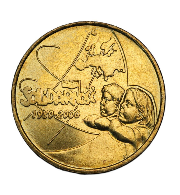 2000 - Polska - 2 zł - 20-lecie NSZZ Solidarność