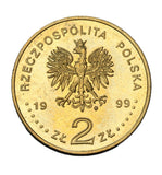 1999 - Polska - 2 zł - 100 Rocznica Śmierci Ernesta Malinowskiego