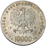 1987 - Polska - 10000 zł - Jan Paweł II