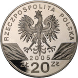 2005 - Polska - 20 zł - Puchacz