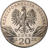 2008 - Polska - 20 zł - Sokół Wędrowny