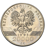 1993 - Polska - 20000 zł - Jaskółki