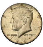 1967 - USA - 1/2 Dolara - Kennedy Half Dollar