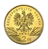 1999 - Polska - 2 zł - Wilk