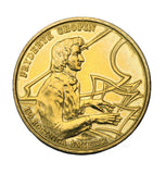 1999 - Polska - 2 zł - 150 Rocznica Śmierci Fryderyka Chopina