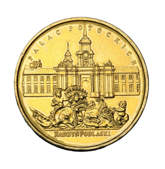 1999 - Polska - 2 zł - Pałac Potockich