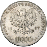 1987 - Polska - 10000 zł - Jan Paweł II