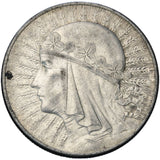 1932 - Polska - 10 zł - Polonia (Głowa Kobiety)