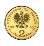 2000 - Polska - 2 zł - 1000-lecie Zjazdu w Gnieźnie