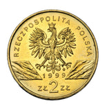 1999 - Polska - 2 zł - Wilk
