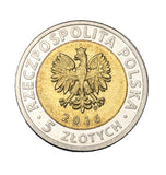 2016 - Polska - 5 zł - Księży Młyn w Łodzi