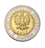 2017 - Polska - 5 zł - Kaplica Trójcy Świętej na Zamku Lubelskim