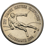 1993 - Polska - 20000 zł - XVII Zimowe Igrzyska Olimpijskie - Lillehammer 1994