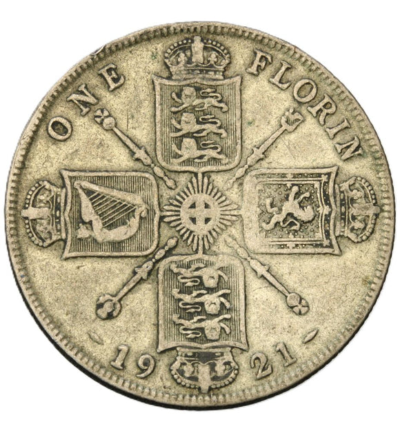1921 - Wielka Brytania - 1 Florin