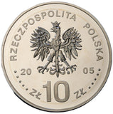 2005 - Polska - 10 zł - Stanisław August Poniatowski - półpostać