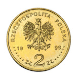 1999 - Polska - 2 zł - 500 Rocznica Urodzin Jana Łaskiego