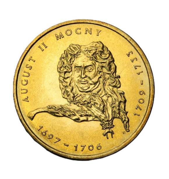 2002 - Polska - 2 zł - August II Mocny