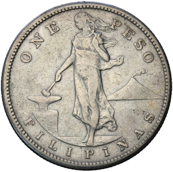 1907 - Filipiny - 1 Peso