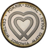 1986 - Polska - 1000 zł - Pomnik - Szpital - Centrum Zdrowia Matki Polki - próba