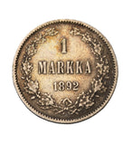 1892 - Finlandia - 1 Marka